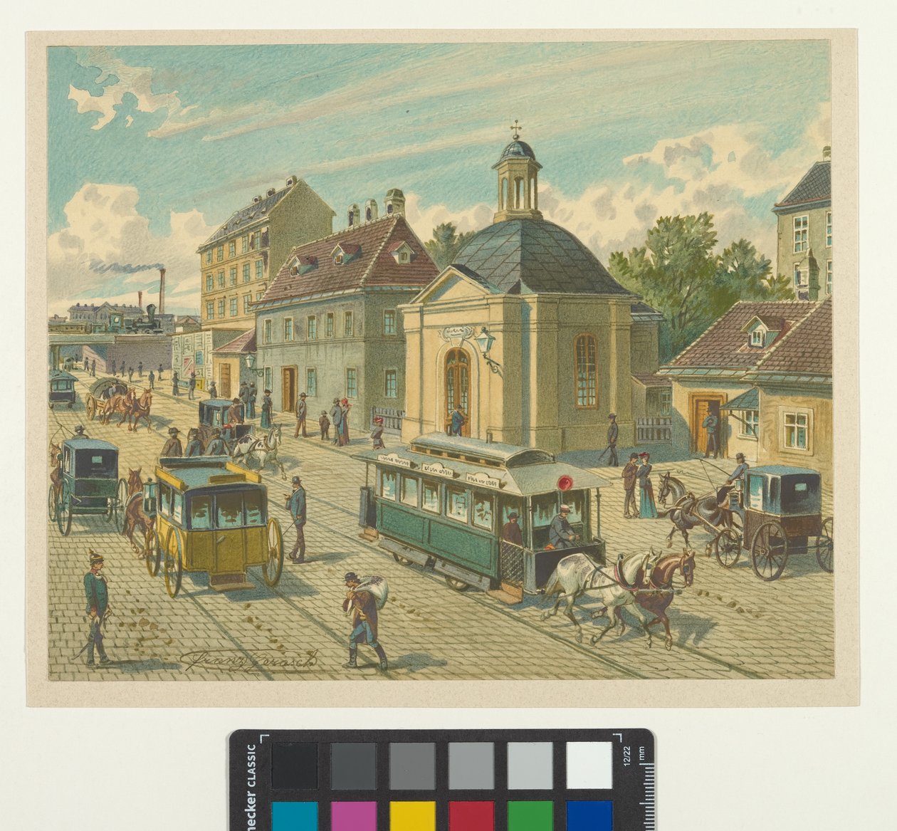 Favoritens linjekapell av Franz Gerasch
