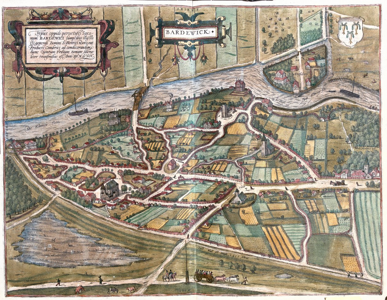 Bardowick, Tyskland av Franz Hogenberg