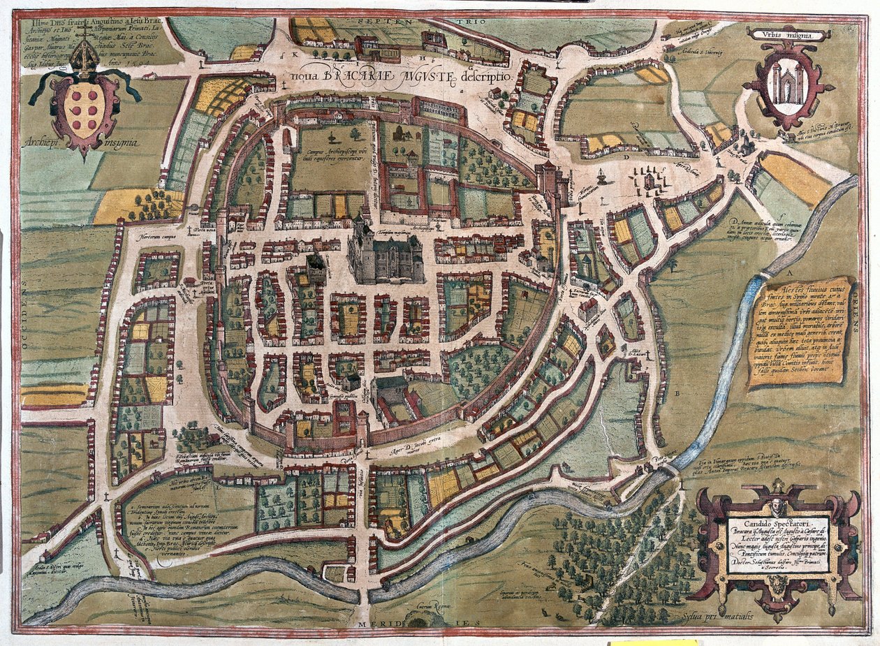 Braga, Portugal av Franz Hogenberg