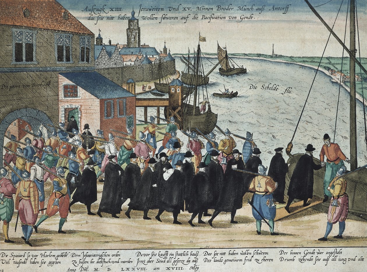Utvisning av jesuittene av Franz Hogenberg