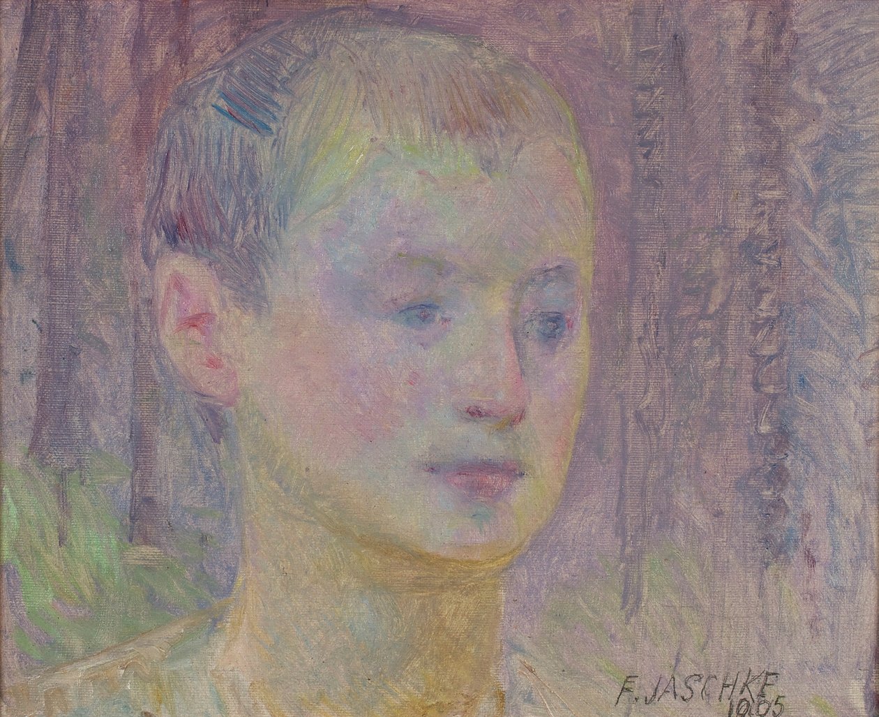 Franzerl, kunstnerens sønn av Franz Jaschke