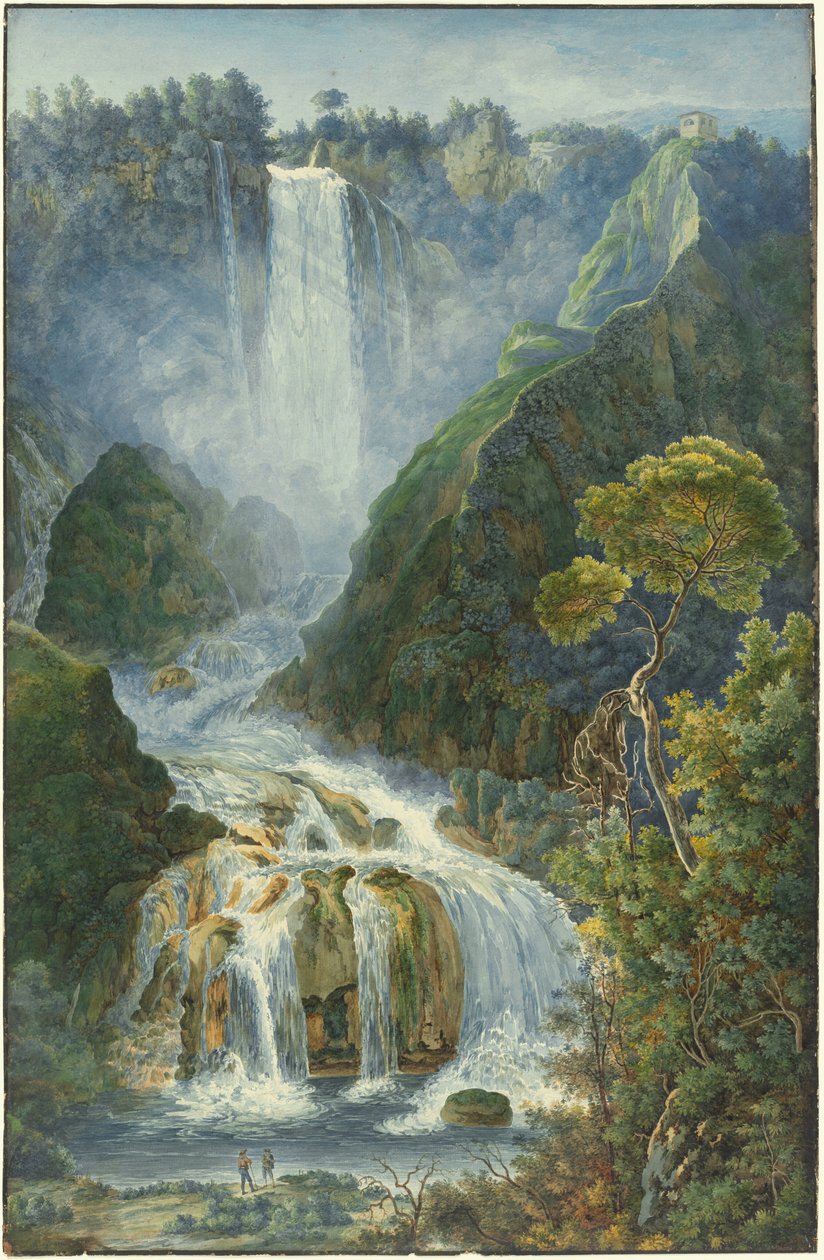 De store fossene ved Terni av Franz Kaisermann