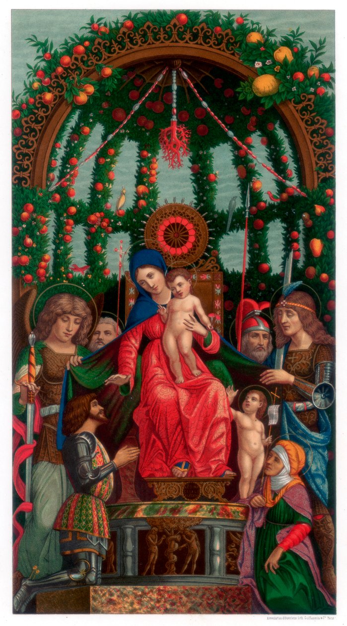 Madonna of Victory, 1496 1870 av Franz Kellerhoven