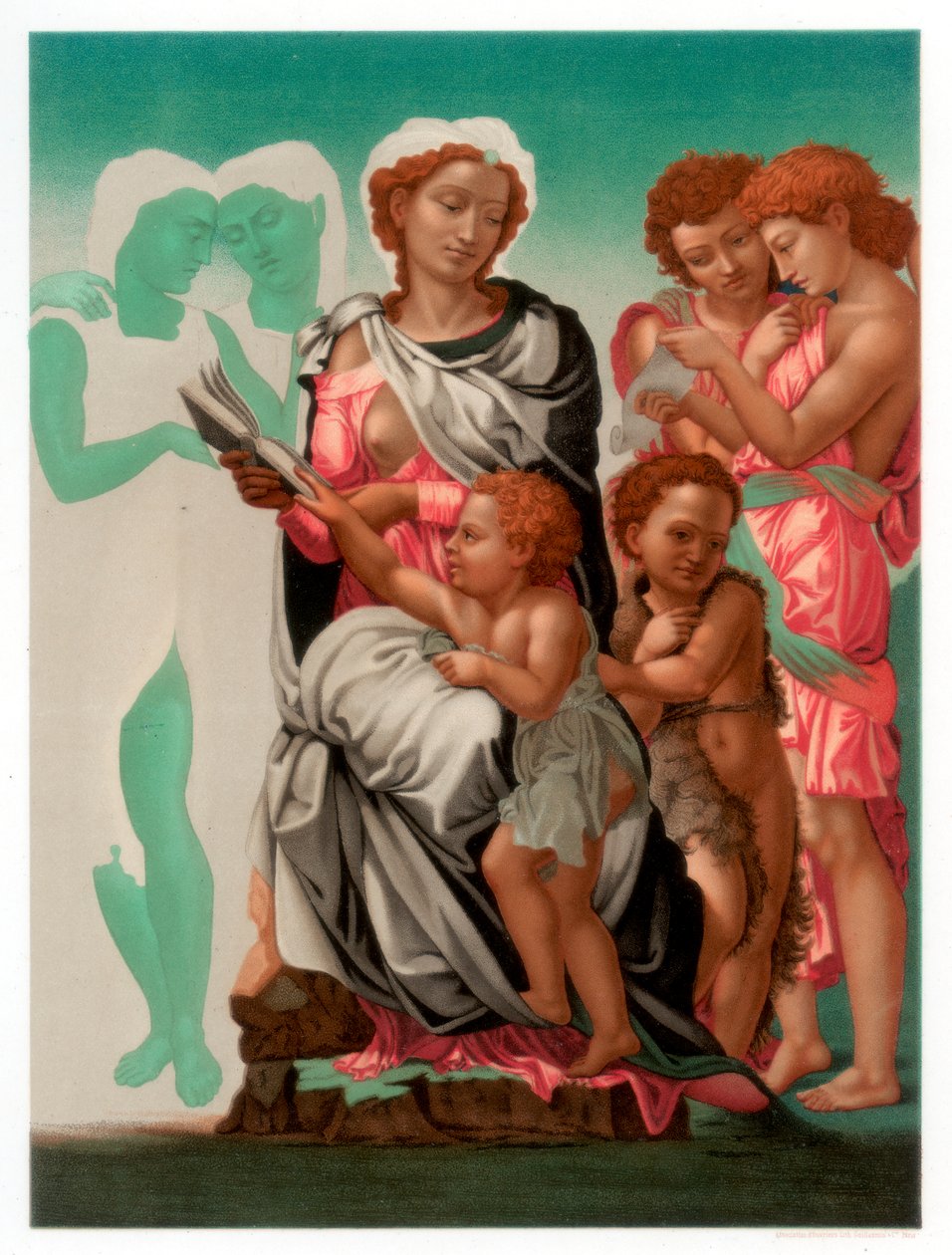 Manchester Madonna, c1497 1870 av Franz Kellerhoven