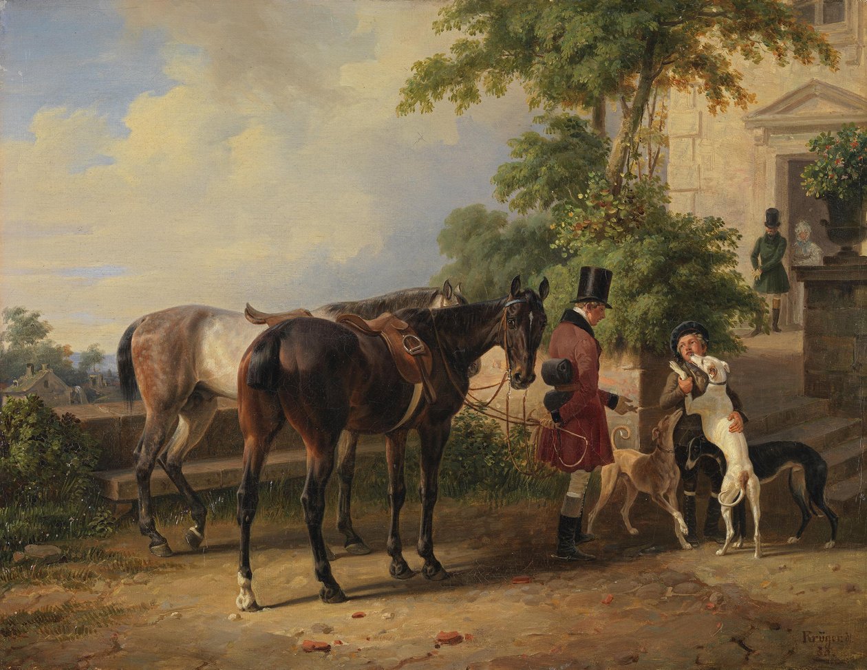 Stallgutten av Franz Krüger