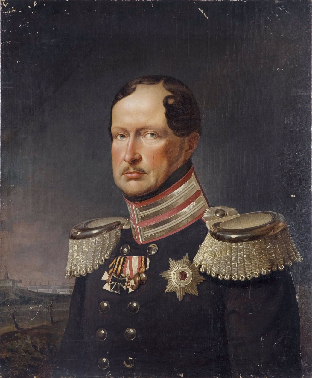 Fredrik Vilhelm III av Preussen - Fredrik Vilhelm III av Preussen (1797-1840), av Kruger, Franz (1797-1857). Olje på lerret. Nasjonalmuseet Stockholm av Franz Krüger