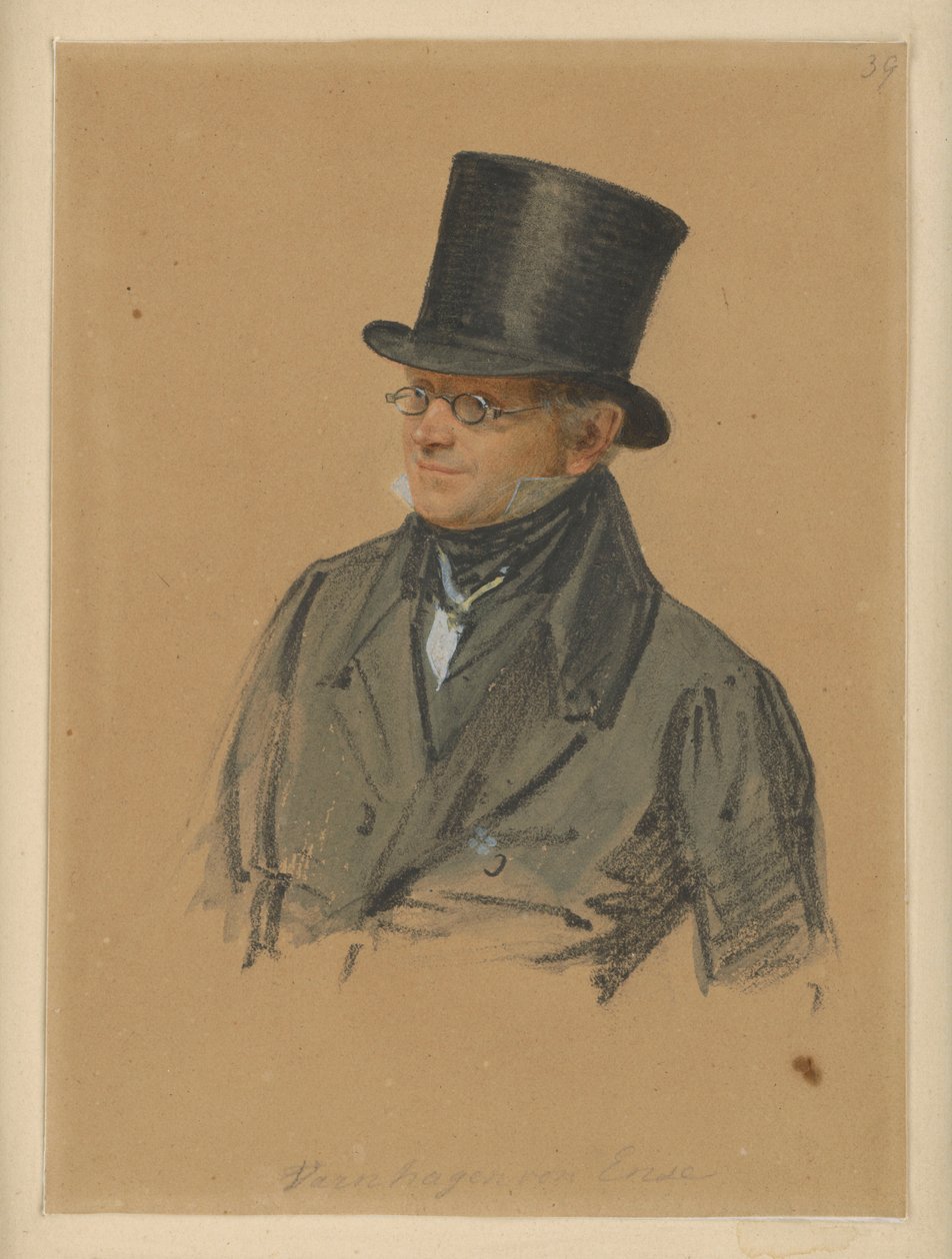 Karl August Varnhagen von Ense av Franz Krüger