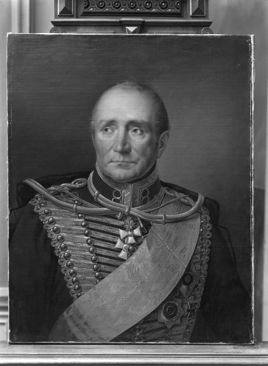 Portrett av general von Zieten av Franz Krüger