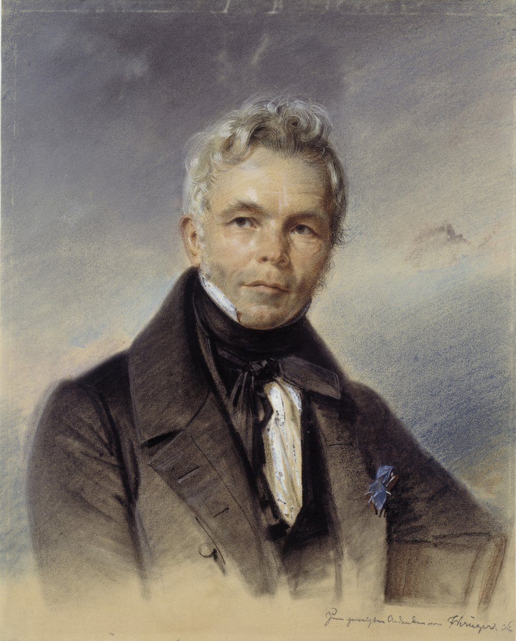 Portrett av Karl Friedrich Schinkel, 1836 av Franz Krüger