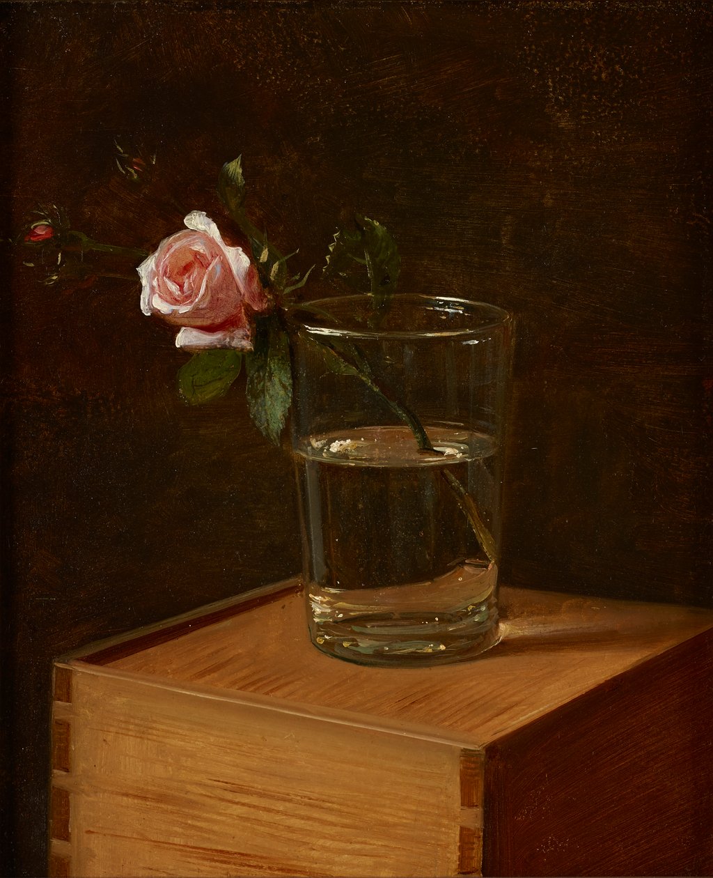 rose i glass av Franz Krüger