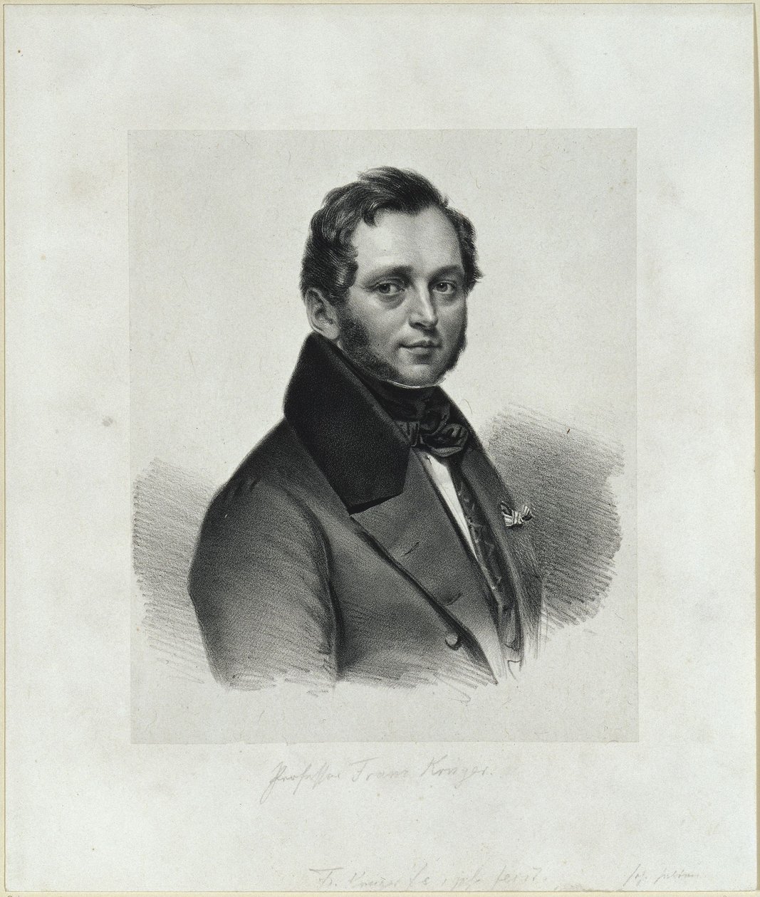 Selvportrett av Franz Krüger