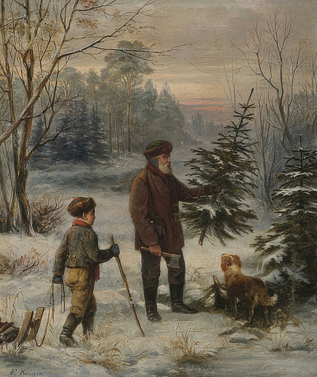 Førjul av Franz Krüger