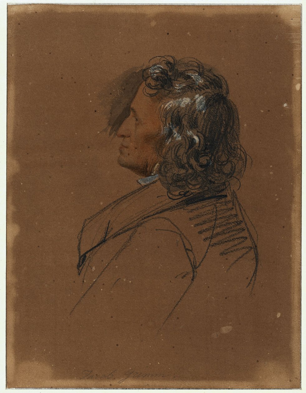 Wilhelm Grimm av Franz Krüger