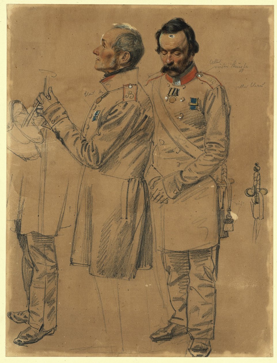 To krigsinvalider av Franz Krüger