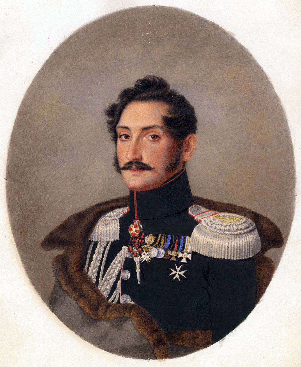 Portrett av prins Alexey Fyodorovich Orlov av Franz Krüger