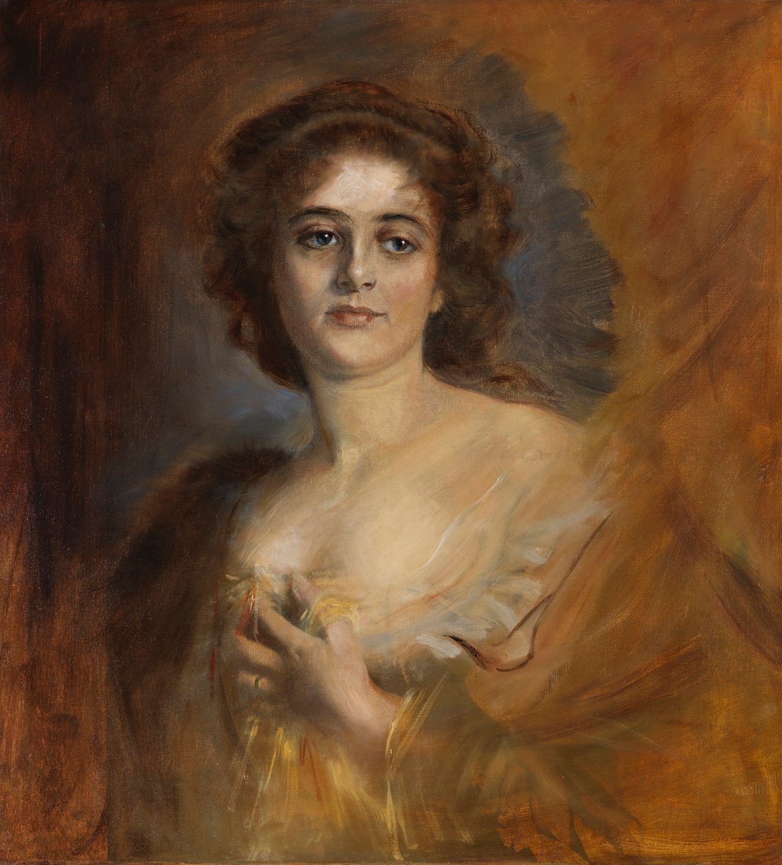 Lolita grevinne av Zeppelin, ca. 1900 av Franz von Lenbach
