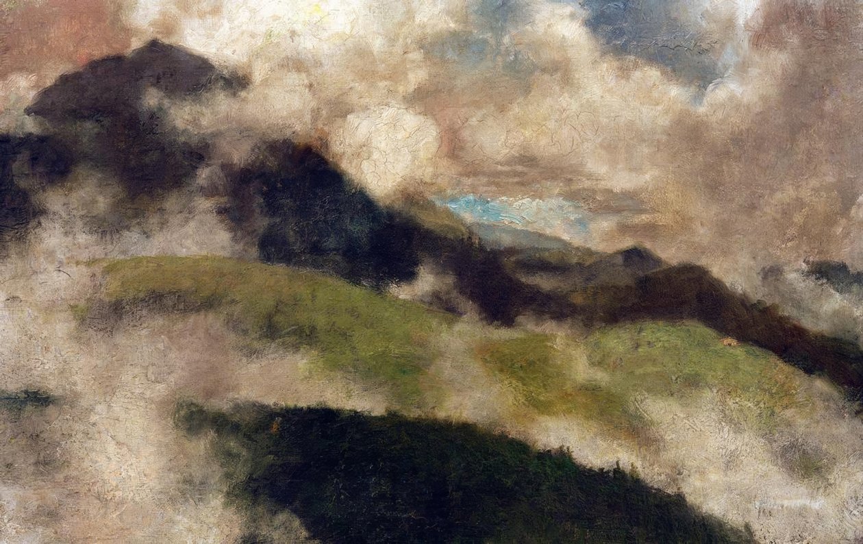 Stigende tåke av Franz Marc
