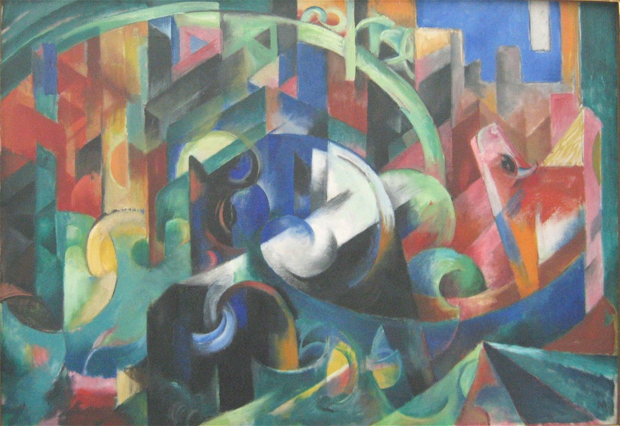 Kveg I av Franz Marc