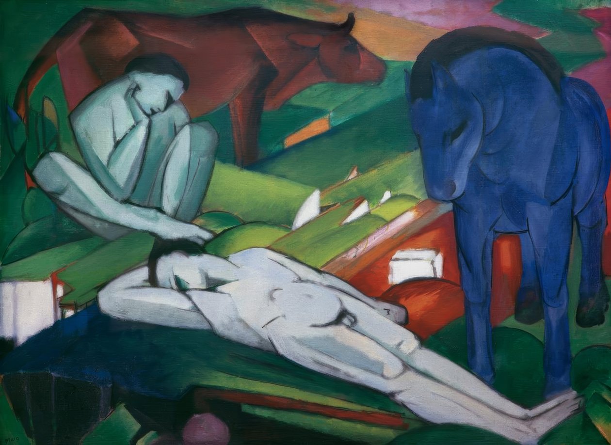 Gjeterne av Franz Marc