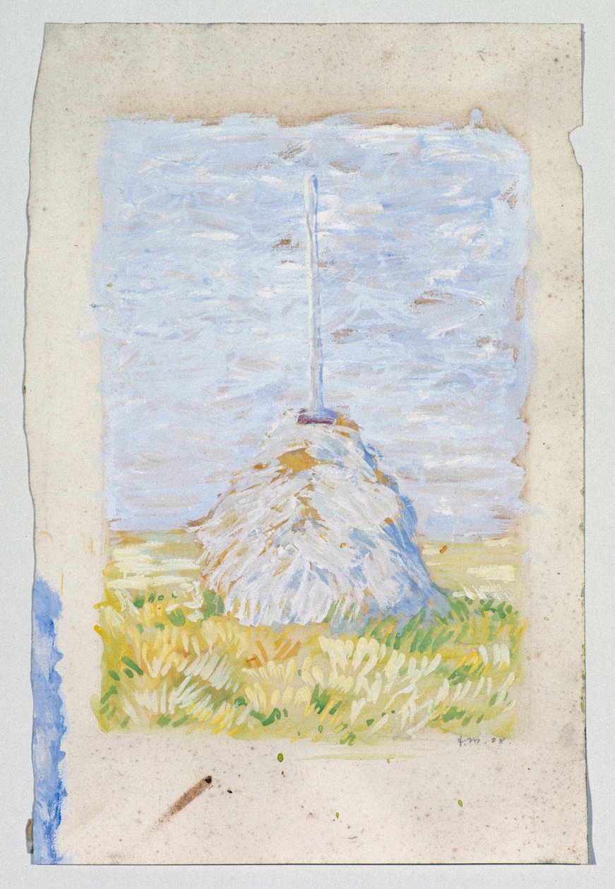 Liten sivknebøy nær Brunnenbach av Franz Marc