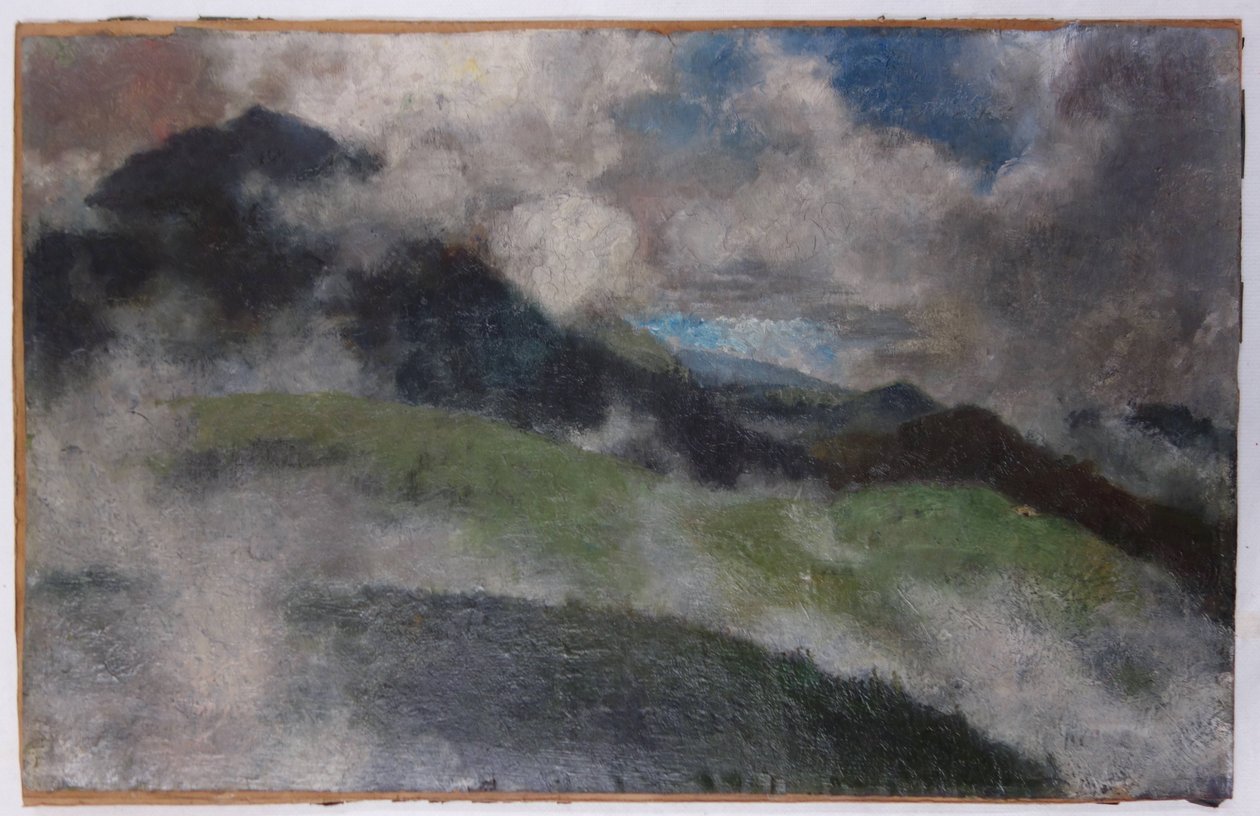 Stigende tåke av Franz Marc