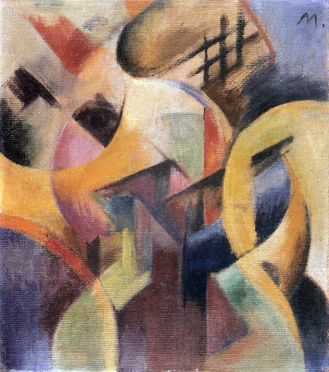 Liten komposisjon I av Franz Marc