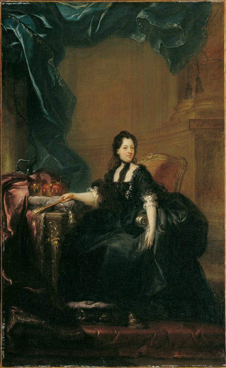 Keiserinne Maria Theresa i enkeklær av Franz Messmer