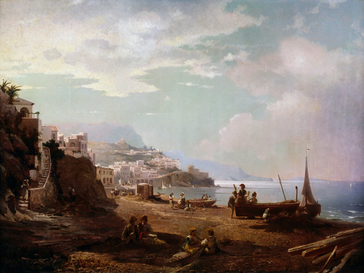 Amalfi av Franz Richard Unterberger