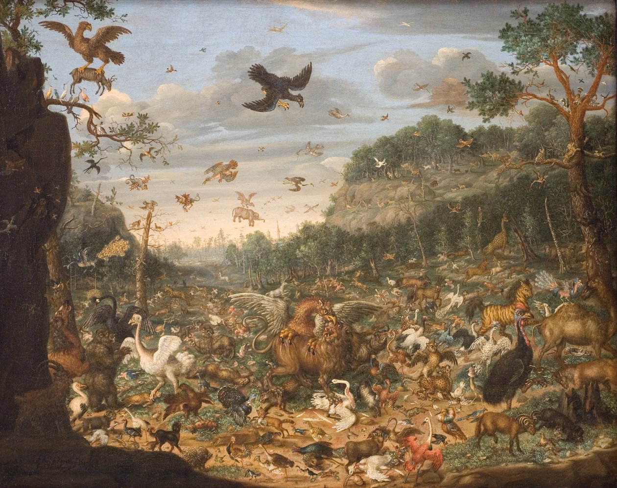 Jorden etter menneskets fall av Franz Rösel von Rosenhof