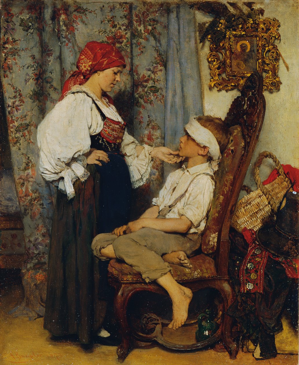 Den lille pasienten av Franz Rumpler
