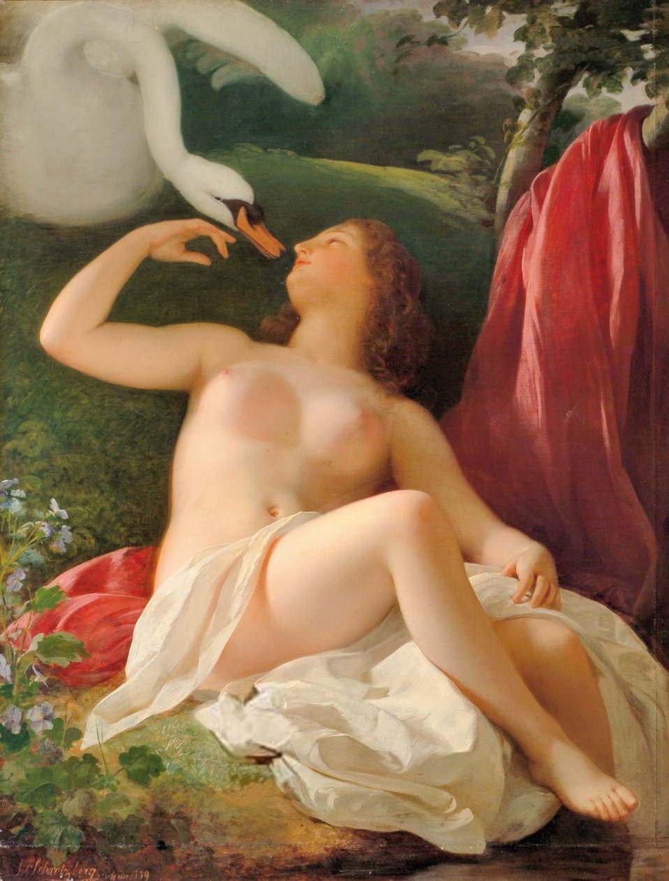 Skinn møter Schwan av Franz Schrotzberg