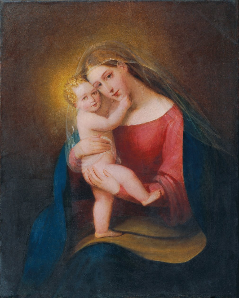 Madonna og barn av Franz Schrotzberg