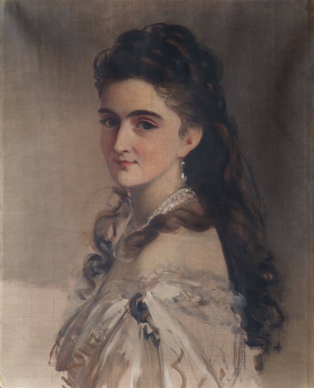 Sidonie Schrotzberg, født Stohl, kunstnerens andre kone av Franz Schrotzberg
