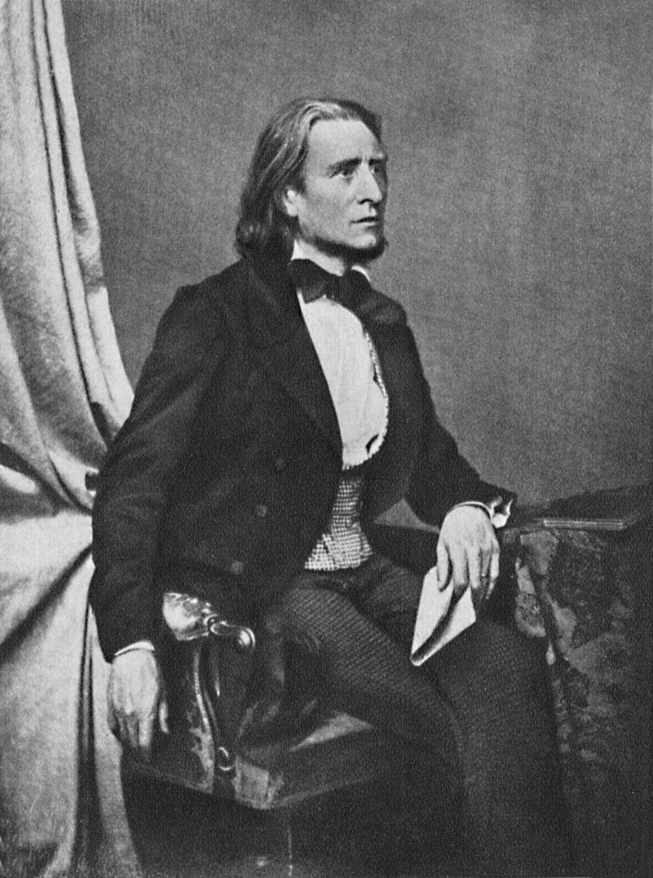 Franz Liszt, c1860, 1939 av Franz Seraph Hanfstaengl