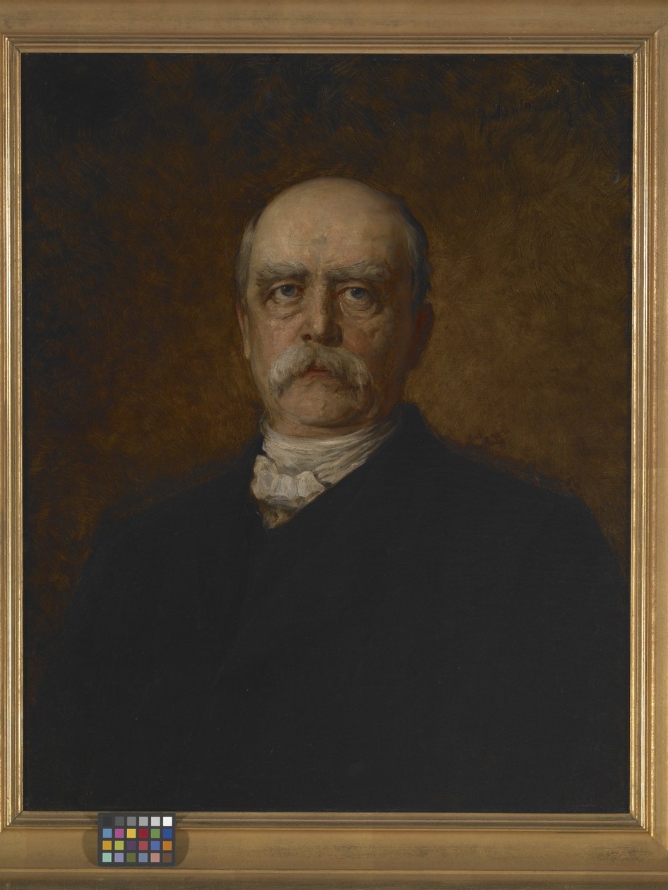 Portrett av Otto Eduard Leopold Von Bismarck (olje på lerret) av Franz Seraph von Lenbach