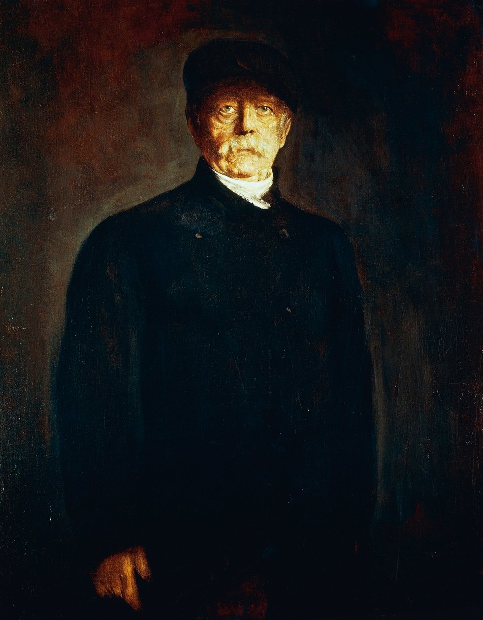 Portrett av Otto von Bismarck-Schoenhausen (Schoenhausen av Franz Seraph von Lenbach