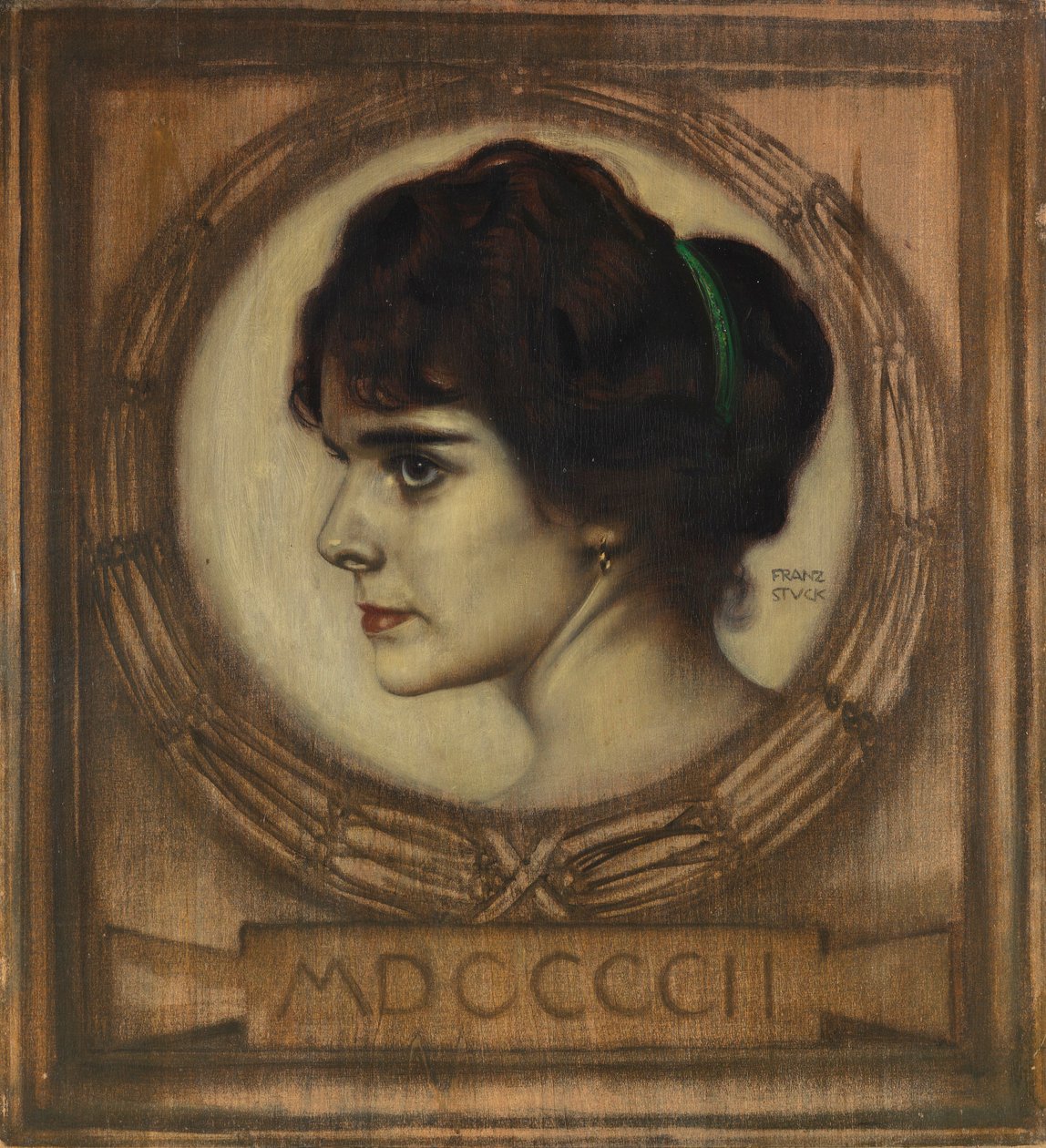 Portrett av Gemma Bierbaum, 1902. av Franz Stuck Ritter von