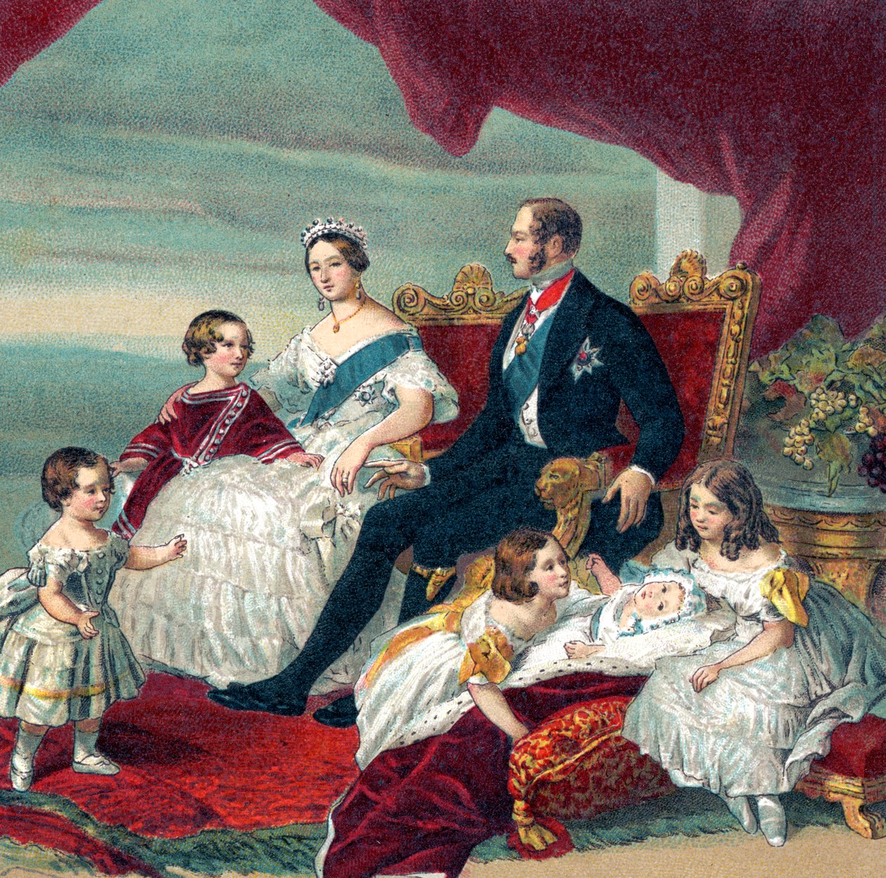  av Franz Xaver  Winterhalter (after)