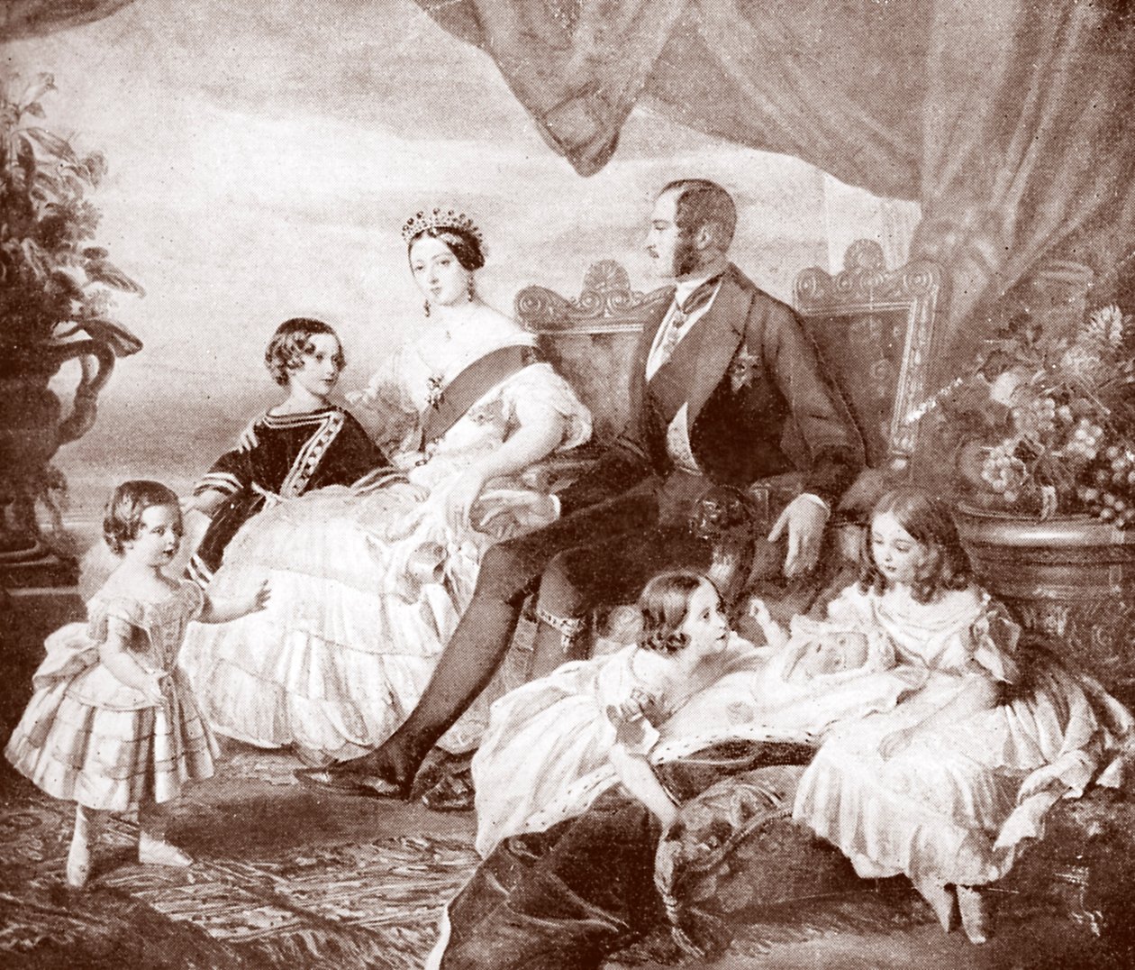  av Franz Xaver  Winterhalter (after)