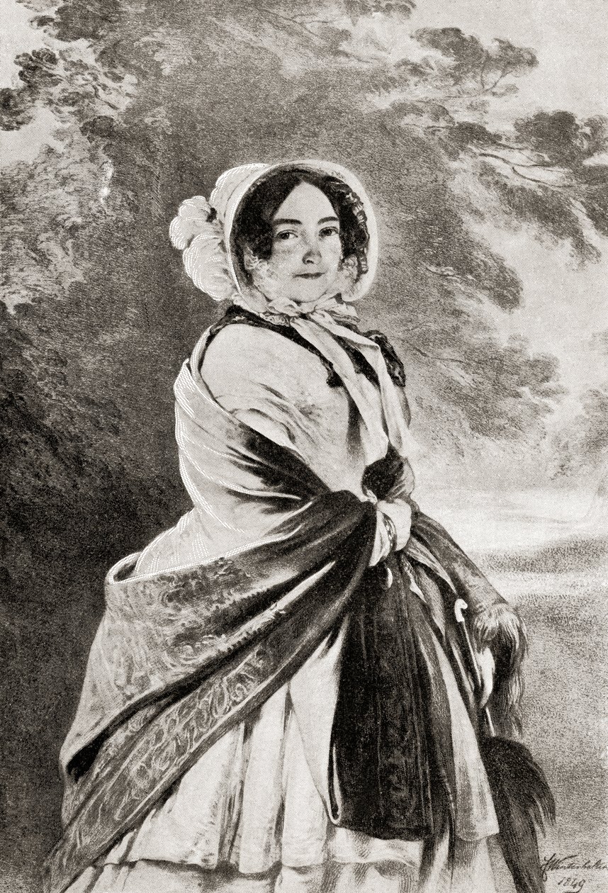  av Franz Xaver  Winterhalter (after)