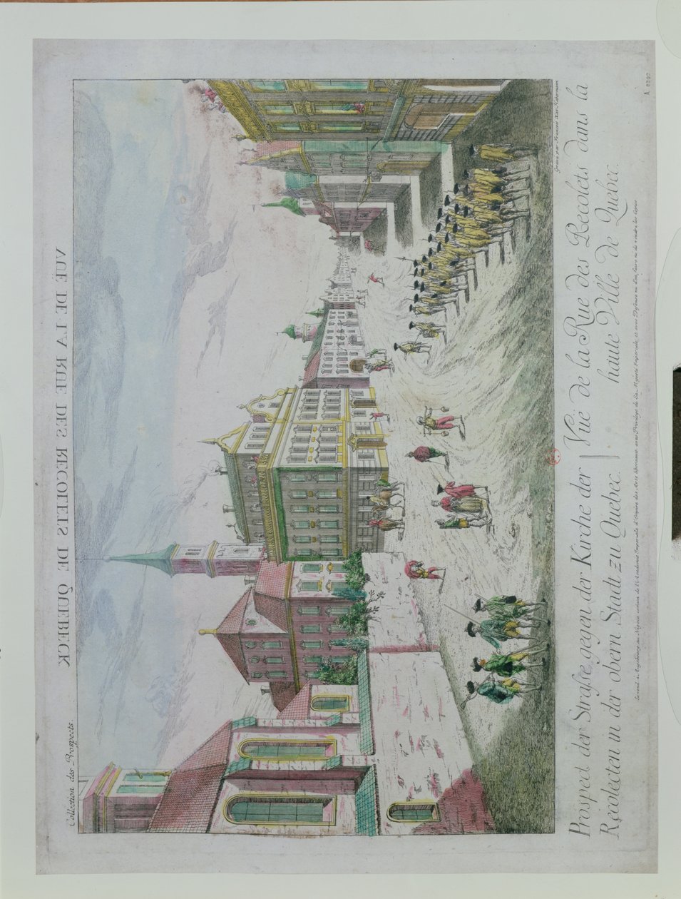 Rue des Recolets, Quebec, fra 