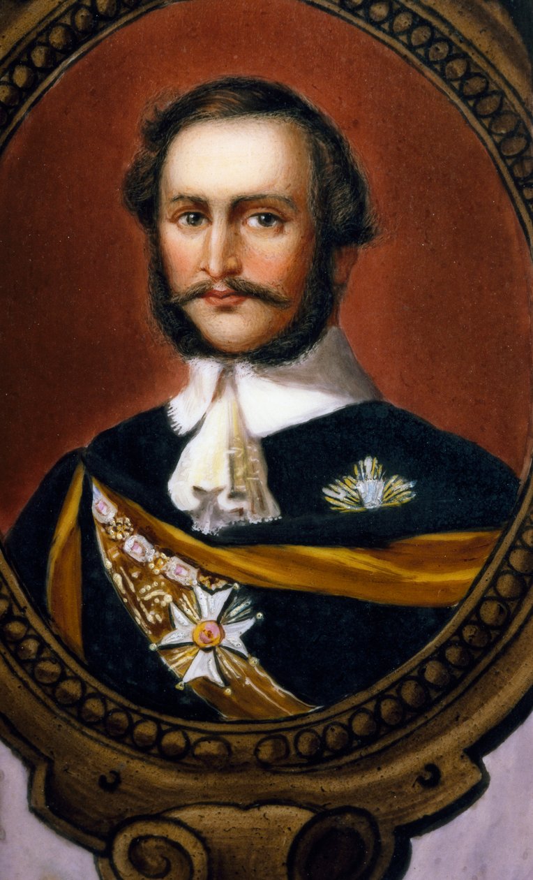 Portrett av Maximilian II av Bayern av Franz Xaver Thallmaier