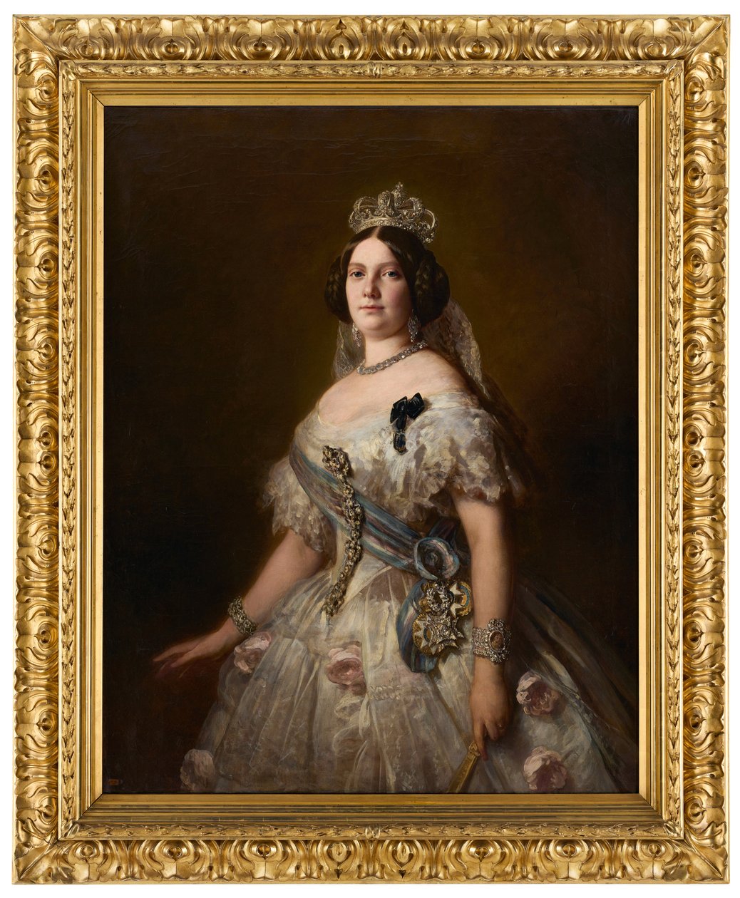 Isabella, dronning av Spania av Franz Xaver Winterhalter