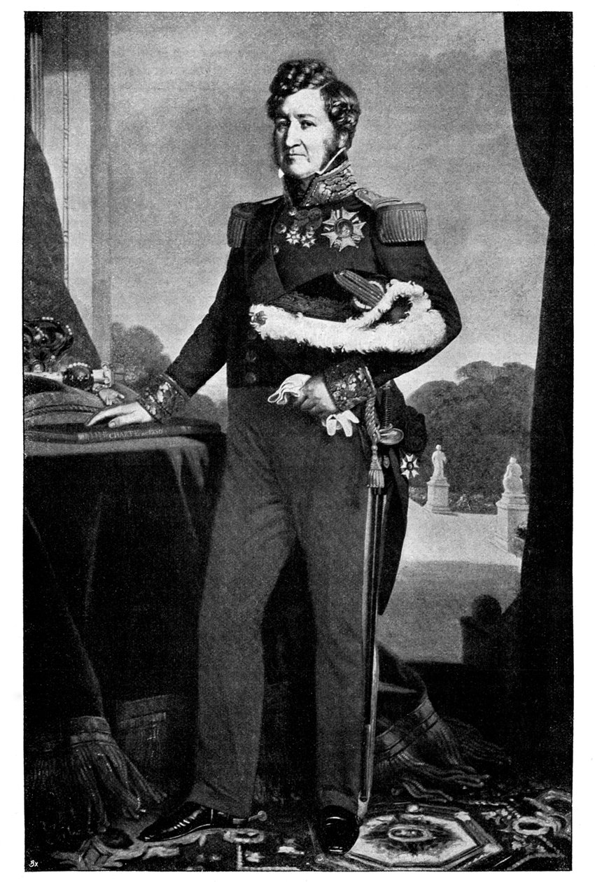 Kong Louis-Philippe I av Frankrike 1773-1850, 1900. av Franz Xaver Winterhalter