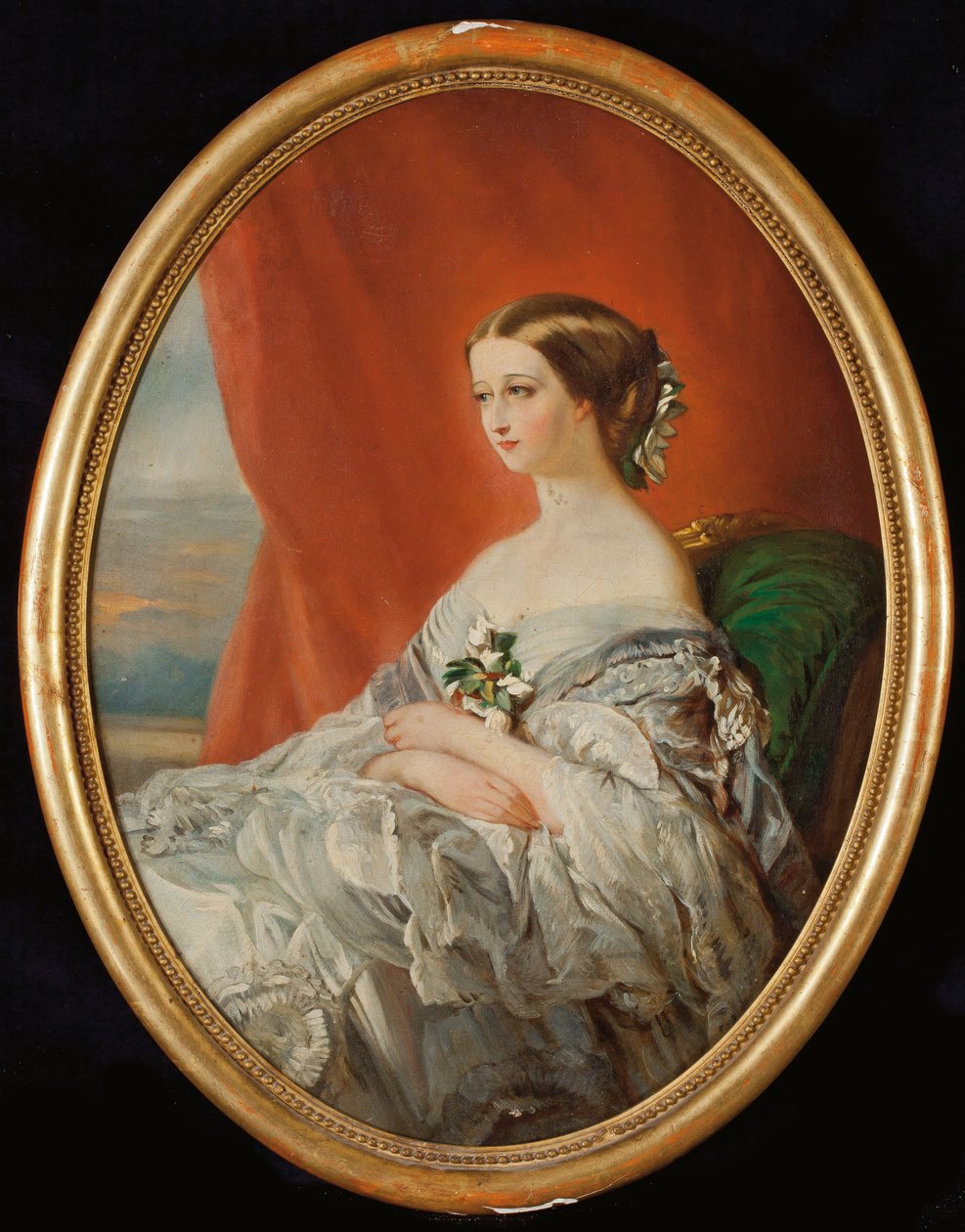 Portrett av keiserinne Eugénie av Franz Xaver Winterhalter