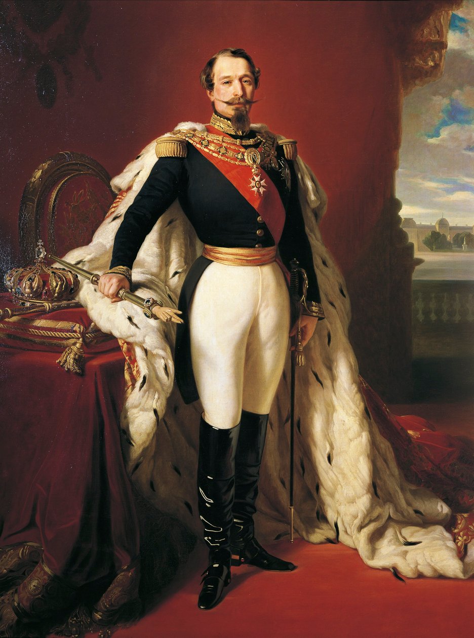 Portrett av Napoleon III (Louis Napoleon Bonaparte), ca. 1852 (olje på lerret) av Franz Xaver Winterhalter