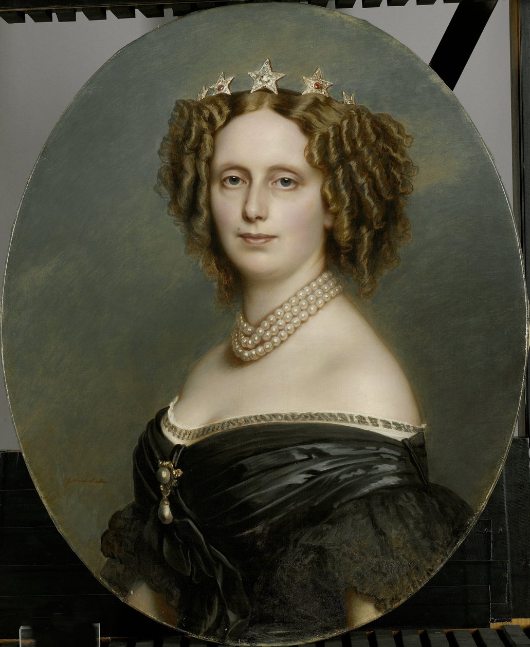 Portrett av Sophia Frederika Mathilda (1818-77), prinsesse av Württemberg av Franz Xaver Winterhalter