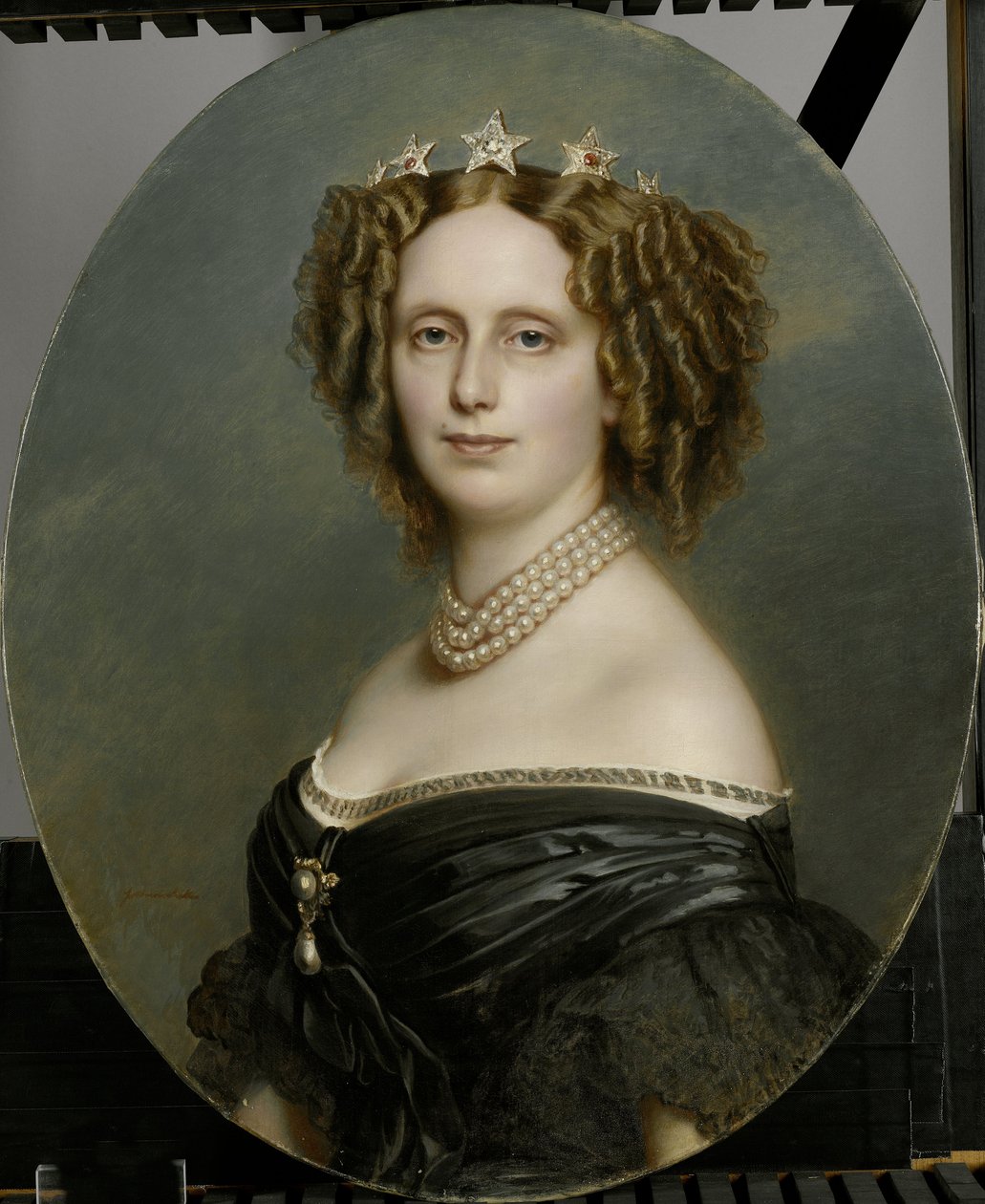 Portrett av Sophia Frederika Mathilda (1818-77), prinsesse av Württemberg av Franz Xaver Winterhalter