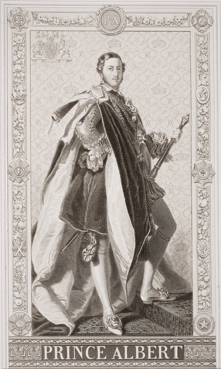 Prins Albert (1819-61) fra `Illustrasjoner av engelsk og skotsk historie