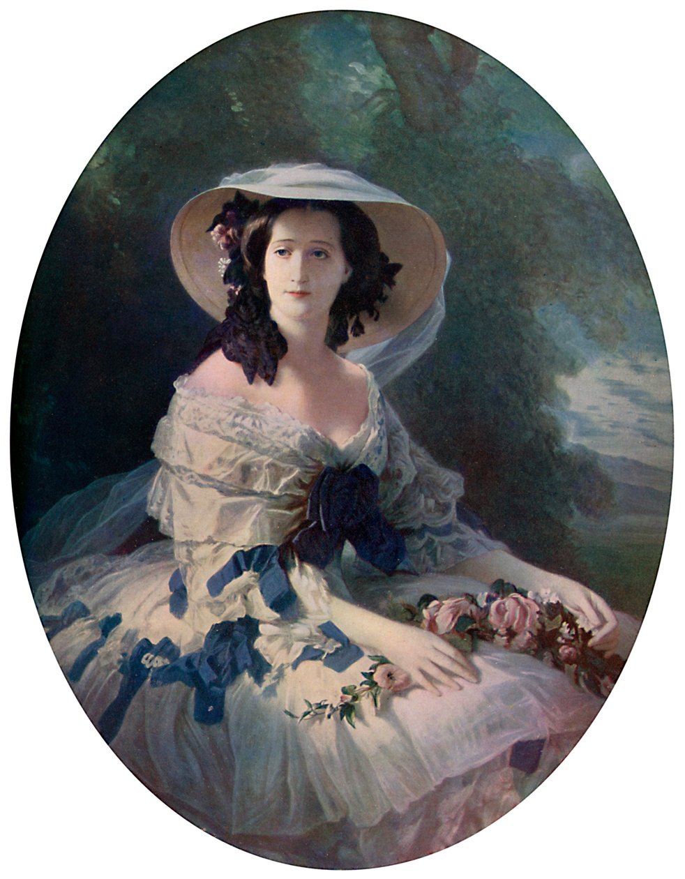 Keiserinne Eugenie, 1800-tallet, ca 1920 av Franz Xaver Winterhalter